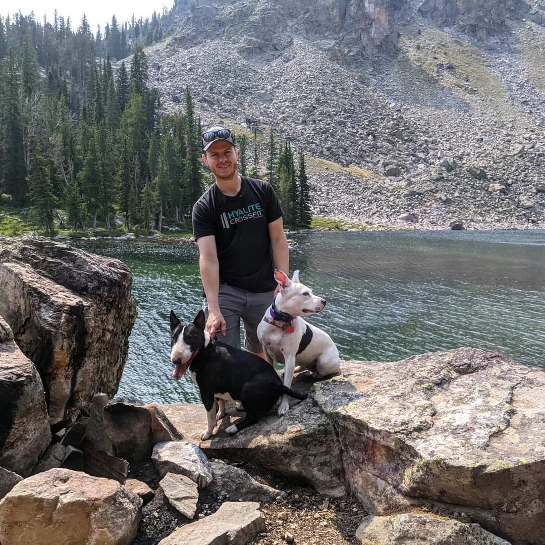 hiking with dogs